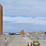 Rabat Morocco city view reflecting morocco culture and religion with historic architecture and coastal setting